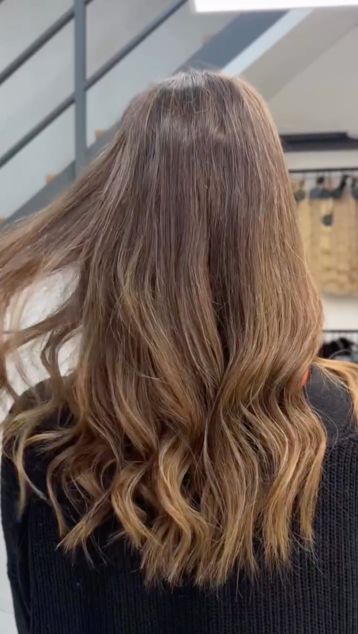 Роскошные длинные волосы наращивание